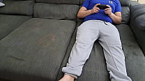 Porn videos: Stepsister sucks stepbrother and ea his sperm while he plays eo games 